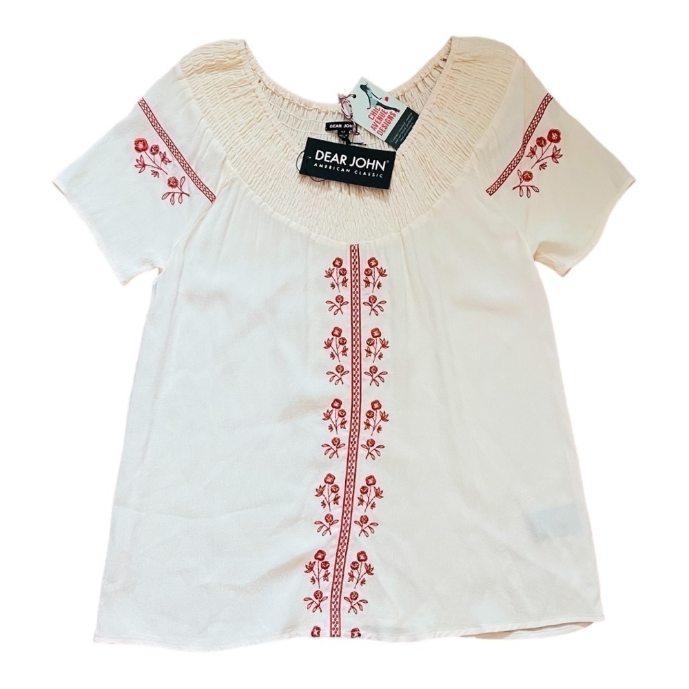DEAR John Peasant Top Medium NWT